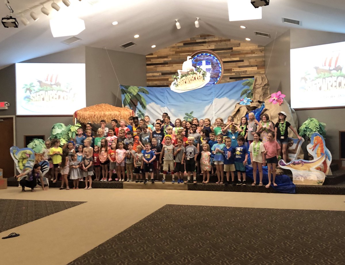 logos_623's tweet photo. We at #LOGOSBibleChurch would like to thank all in the #Pickerington community who attended this year’s #VBS! 

This year, we had 83 kids attend!

Once again, #ThankYou.

#Shipwrecked https://t.co/FBAMd988Yh