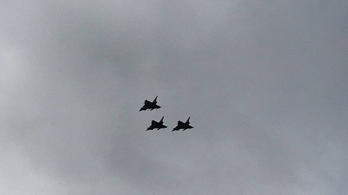 IXBSqn's tweet photo. A great weekend @airtattoo. Thanks to the whole #RIAT19 team for putting on such a great show. Thanks also to all of @RAFLossiemouth for the support. #NATO70 #AngryBat #SoundofSummer https://t.co/1cTgRFWgYs
