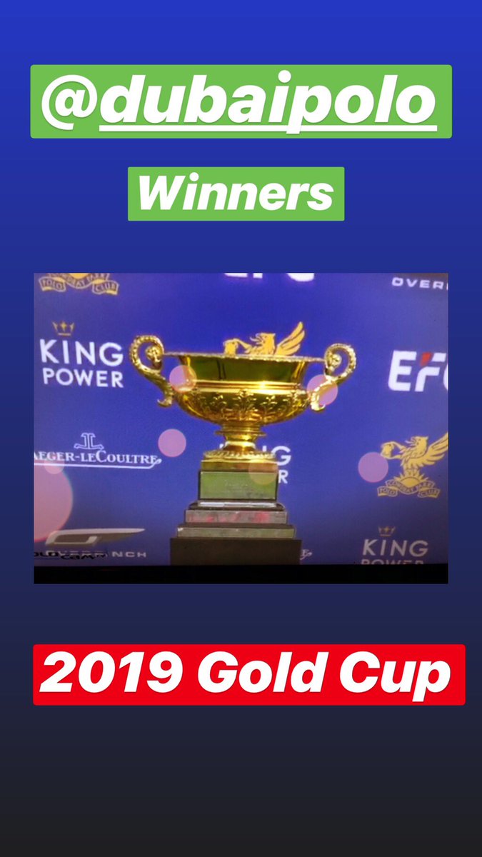 SuicaClaudia's tweet photo. #dubaipoloteam #2019goldcup #kingpower #overtime #golazo de #jetacastagnola #argentina #uk https://t.co/3KW4V489qT