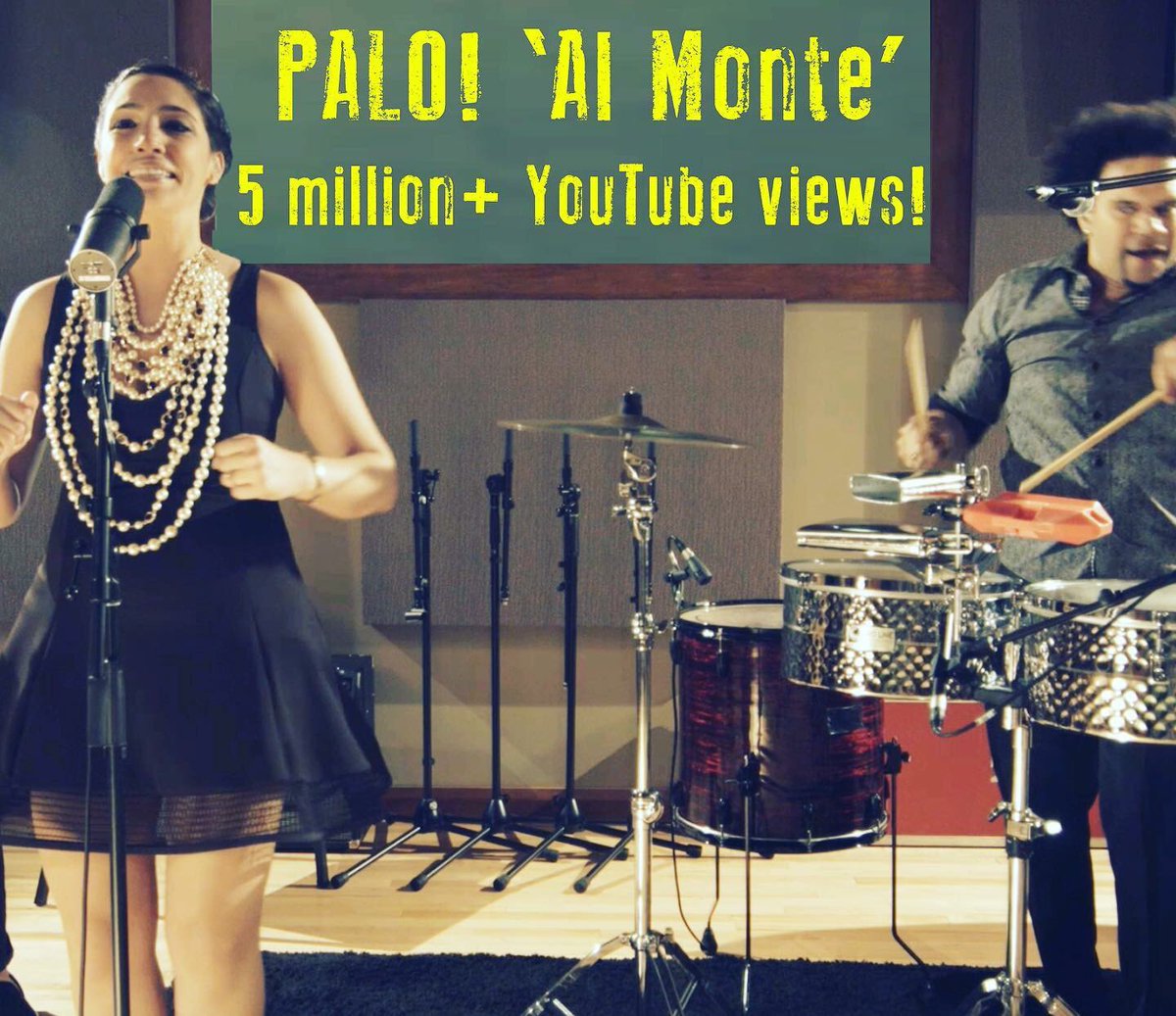 gopalo's tweet photo. Gracias familia! 5 million YouTube views for PALO! “Al Monte”.
https://t.co/Jid8WpGXWI

#afrocuban #funkysalsa #salsa #jazz #salsadancing  #salsacubana #salsamusic #afrocubanjazz #musicacubana #cubanmusic #cubansalsa #latinjazz #jazzlatino #rumba #gopalo https://t.co/ouafvAi5Y6