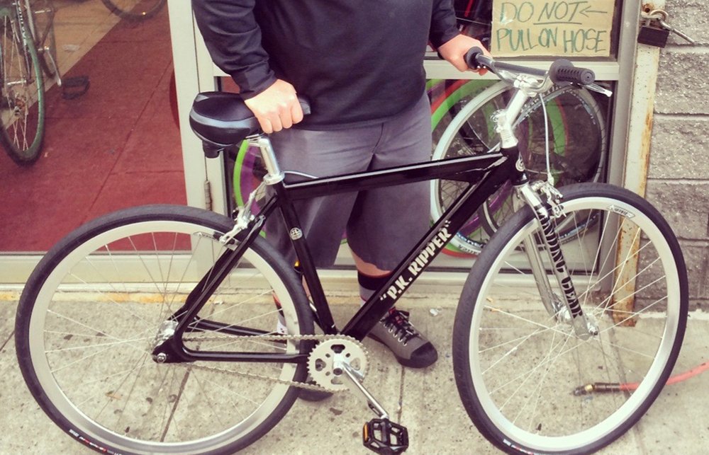 . #HudsonCounty #JerseyCity #Hoboken Stolen bike alert. My black and silver #SERacing #PKRipper was taken from my shed Friday night. It is very unique and easily recognizable. Any info is appreciated.