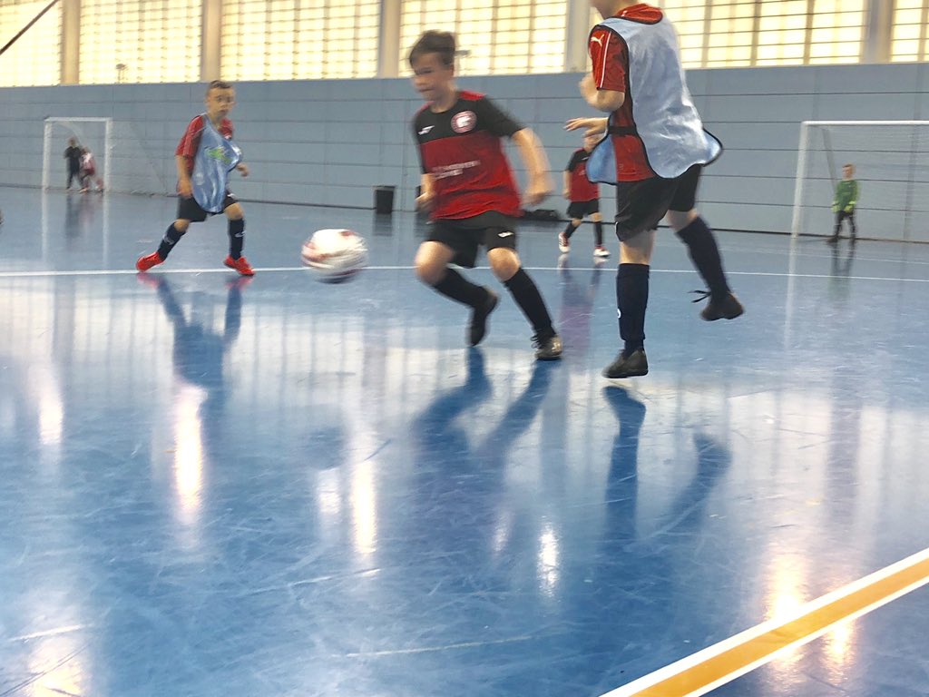 Tough U7 game against a strong U8 <a href="/falcon_athletic/">Falcon Athletic</a> Great development <a href="/salafutsalclub/">Sala Futsal Club</a> 👍