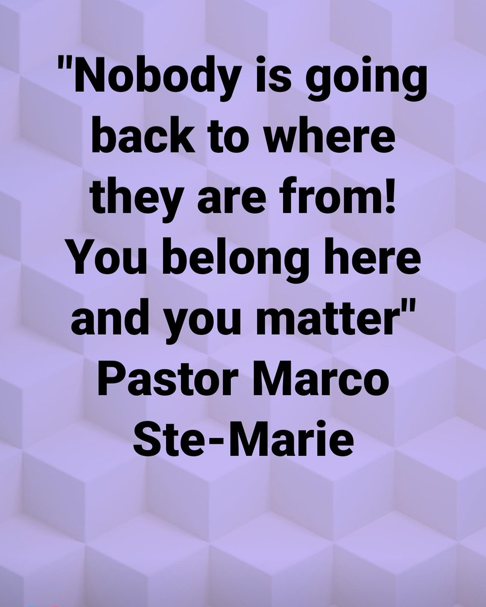 LivingFreeWith's tweet photo. "Nobody is going back to where they are from! You belong here, and you matter. " Pastor Marco
Join the #marcolution
Follow us on all social media platforms
@LivingFreeWith
#livingfreewith
#ChristianAF
#byyourside
#lgtbq2 #RefugeesWelcome #IndigenousPride #centralab https://t.co/NZqpUBJS9g