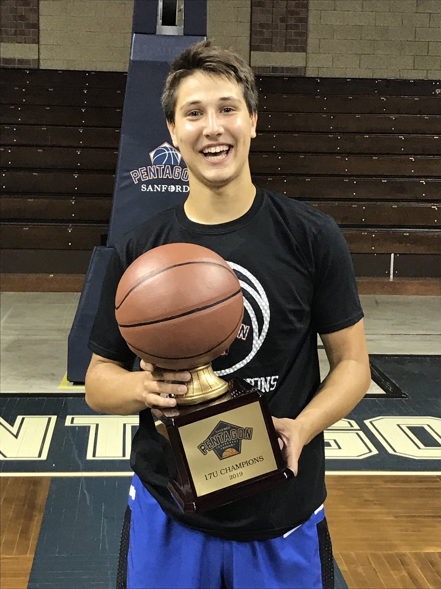 BSM_Basketball's tweet photo. Congratulations to the Comets and our own @Petersn_0244 on the @SanfordPentagon championship this weekend! #BSMHoops https://t.co/0GoSv2oCsB