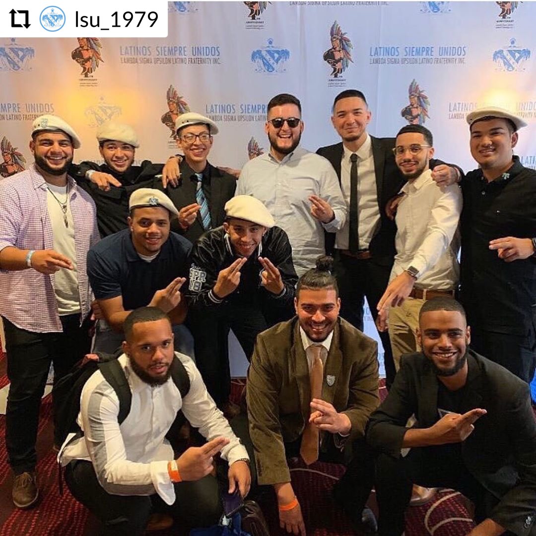 REGION4_UPSILON's tweet photo. check out our Brothers from Region 4 repping hard at this year's National Upsilon Convention in Elizabeth, New Jersey! 👏🏽 #Region4LSU #Upsilons #LSU1979 #UpsilonCon https://t.co/y1ZFOt2n5h
