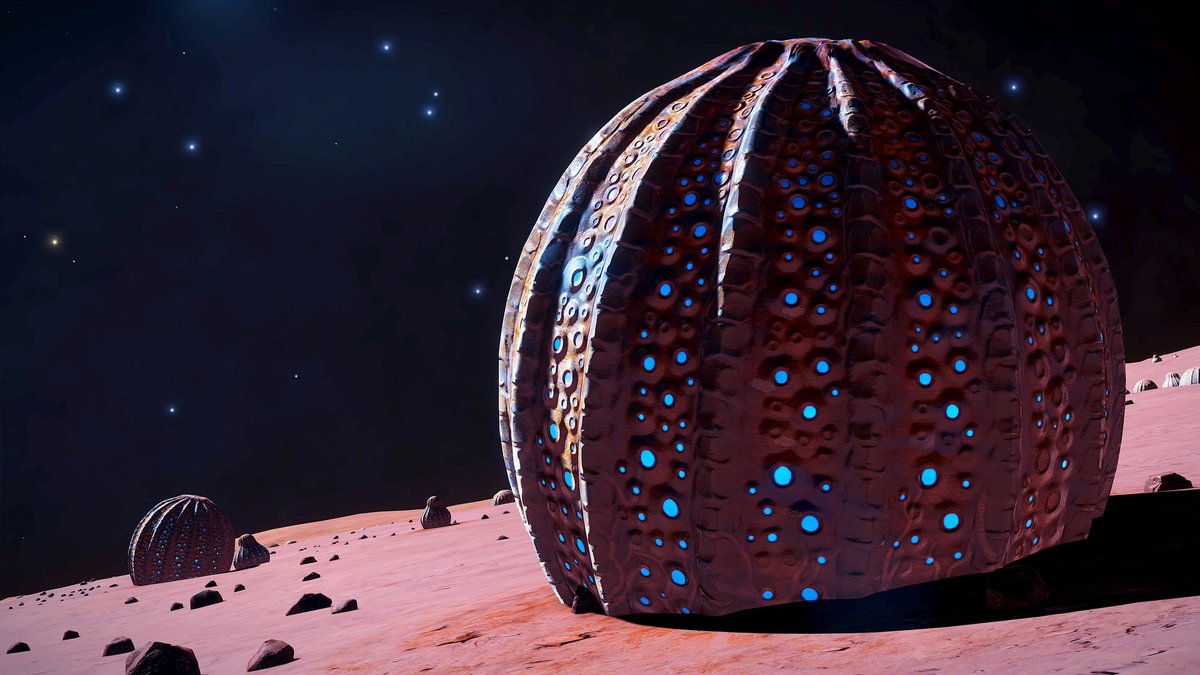 cmdrexorcist's tweet photo. Expedition Day #80: The Nightwish has entered a region of the Norma Expanse filled with B-class blue stars. Many of them have biological life, so we took a bit to drive out and conduct lifeform scans and take photographs. #EliteDangerous #EDOutThere #EDExplorers https://t.co/5GpCiGFmj0