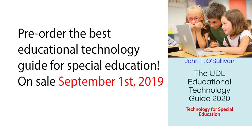 The_app_guide's tweet photo. Pre-order the best educational technology guide for special education! On sale September 1st, 2019
https://t.co/UWU0SknjGl #atchat #assistivetechnology #specialeducation #slp #Accessibility #A11y #MassCUE #sped #edchat #spedchat #slpspedchat #educationaltechnology #udlchat #UDL https://t.co/yzAkTIxg1y