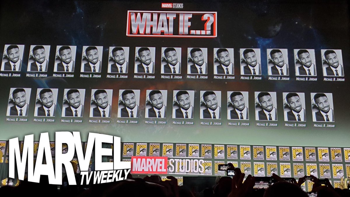 ABTVMarvel's tweet photo. TONIGHT on #MarvelTVWeekly, @ChristianDMZ and guest @ThatZachWilson react to ALL the #MarvelSDCC news, with red carpet interviews from @Xia_Land and @amycassandramtz! Plus, we talk @AgentsofSHIELD with @rachegoodman and @LegionFX with @alexacappiello! https://t.co/PnD6y2APxi https://t.co/sxn16HE731