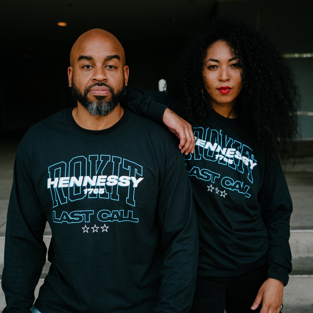 Hennessy's tweet photo. Only a few @Rokit_One collab shirts left here at #ComplexCon. Stop by our booth and get yours before they are gone. https://t.co/u3lGImsfz4