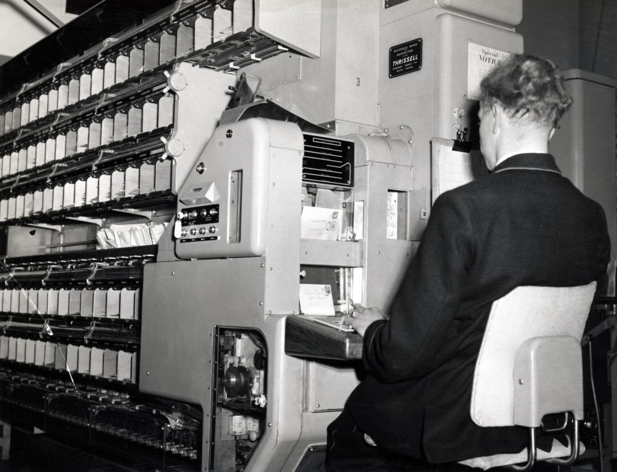 thepostalmuseum's tweet image. #Postcodes - codes with letters and numbers. On the blog, read about the groundbreaking technology that changed the post forever -&amp;gt; bit.ly/2Y8lqkv