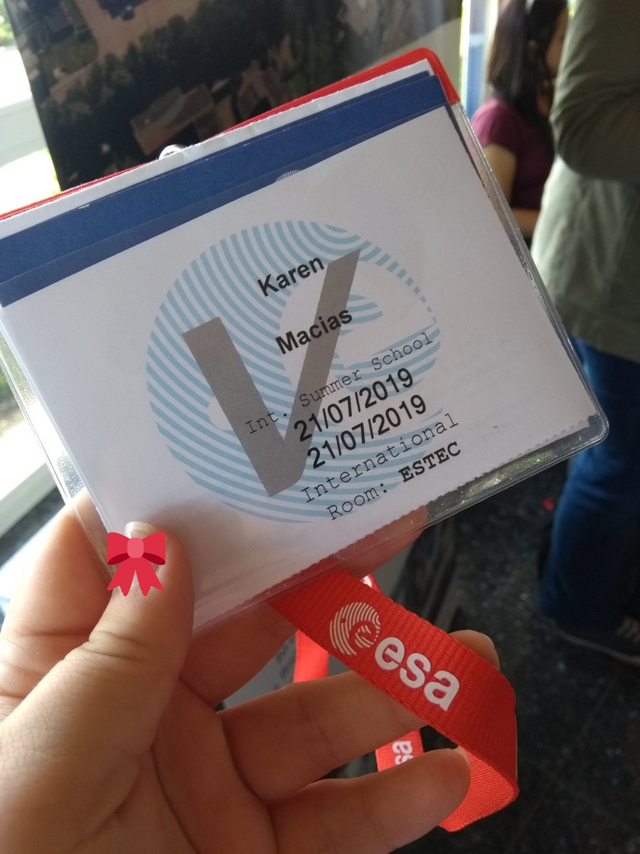 KarenPhysics's tweet photo. So today I went to the European Space Agency ESA's ESTEC facilities as part of the programme for #ATASchool and it was such a wonderful experience! 🛰️✨👩‍🚀🚀 

I got to see model replicas for ExoMars and the Columbus module at the International Space Station! 🤩 #ESA #ESTEC https://t.co/43RJsvK4vc
