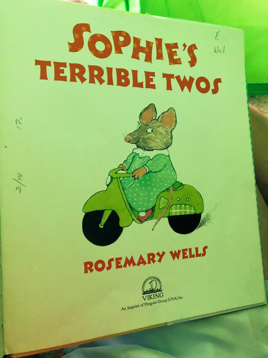 vronkadovan's tweet photo. Zoey’s response to this (incredibly accurate) book: That book is terrible. 😂 @OmaOma43 https://t.co/ShDChBkV9B