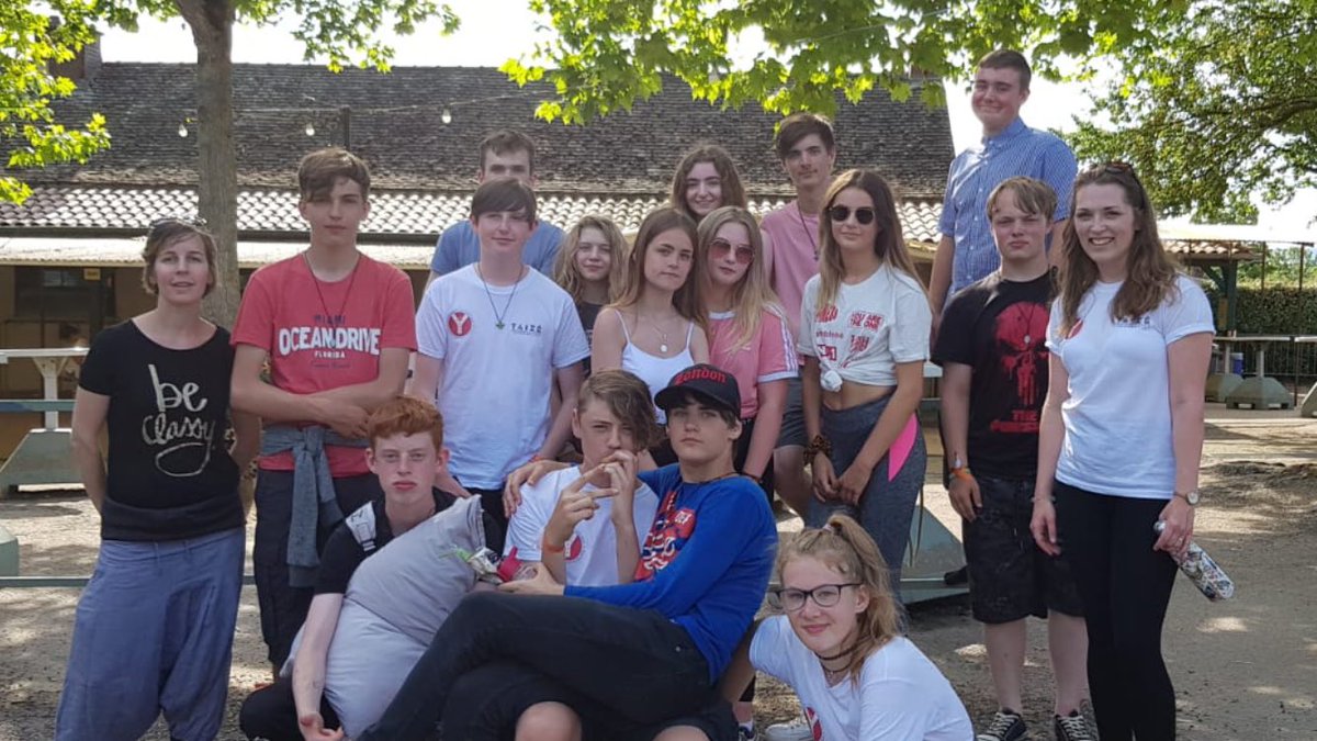 HighTaize's tweet photo. Team Barlby! What an ace group of students to journey with for #taize2019 https://t.co/S4oB9HBTLC