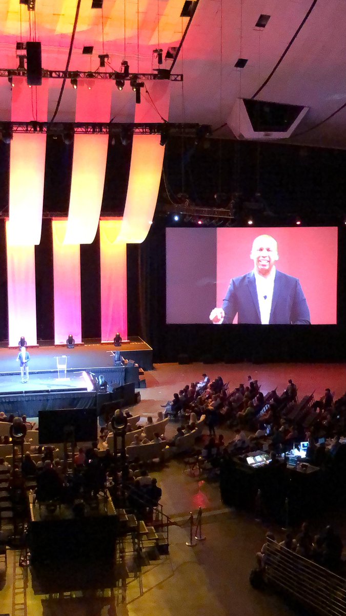 To young people: “Don’t ever think that your grades are a measure of your capacity to change the world. Your income is not a measure of your capacity to change the world.” - Bryan Stevenson, Founder and Executive Director of the Equal Justice Initiative #GA2019