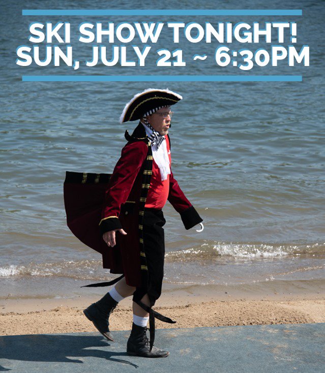 It's Pirates and Princesses night tonight at our ski show! Come dressed as your favorite pirate or princess and enjoy a family friendly ski show while enjoying an ice cold KONA ICE, plus a special display of some of our adaptive ski participants during intermission.
