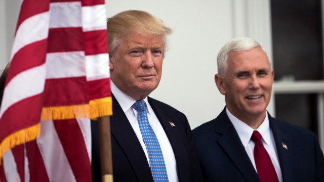 thehill's tweet photo. Pence says Trump "might make an effort" to speak out if rally crowd chants "send her back" again https://t.co/qW1UY4D1tm https://t.co/6hY5AwKQ8N