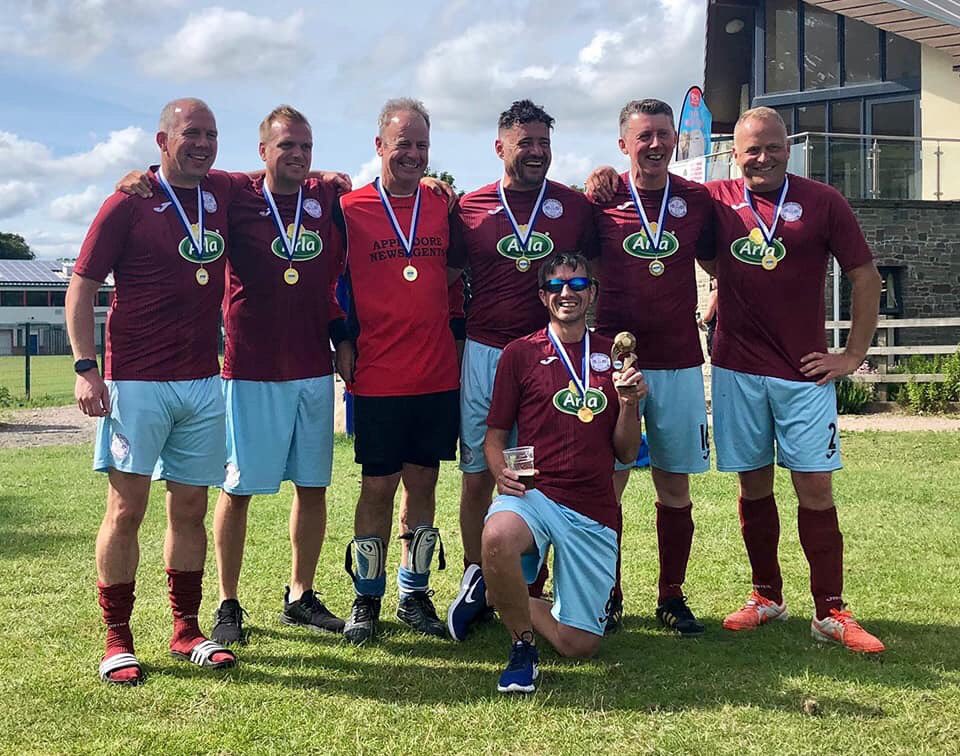 Veterans 5 aside tournament winners!