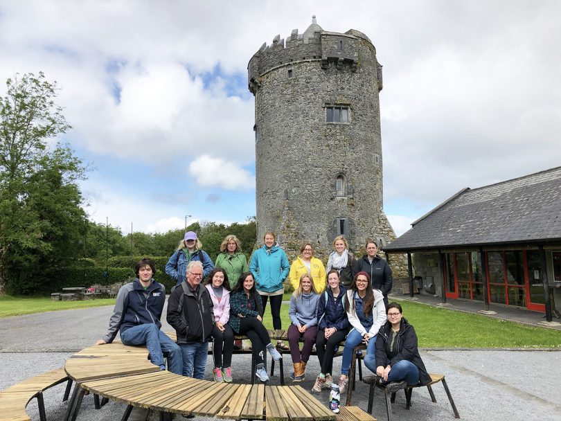 Transy's tweet photo. Students in the inaugural #TransyInIreland program spent much of last month immersed in the Emerald Island’s rich tradition of art and literature. https://t.co/jPNOlOOcDD https://t.co/o8mgV019S4