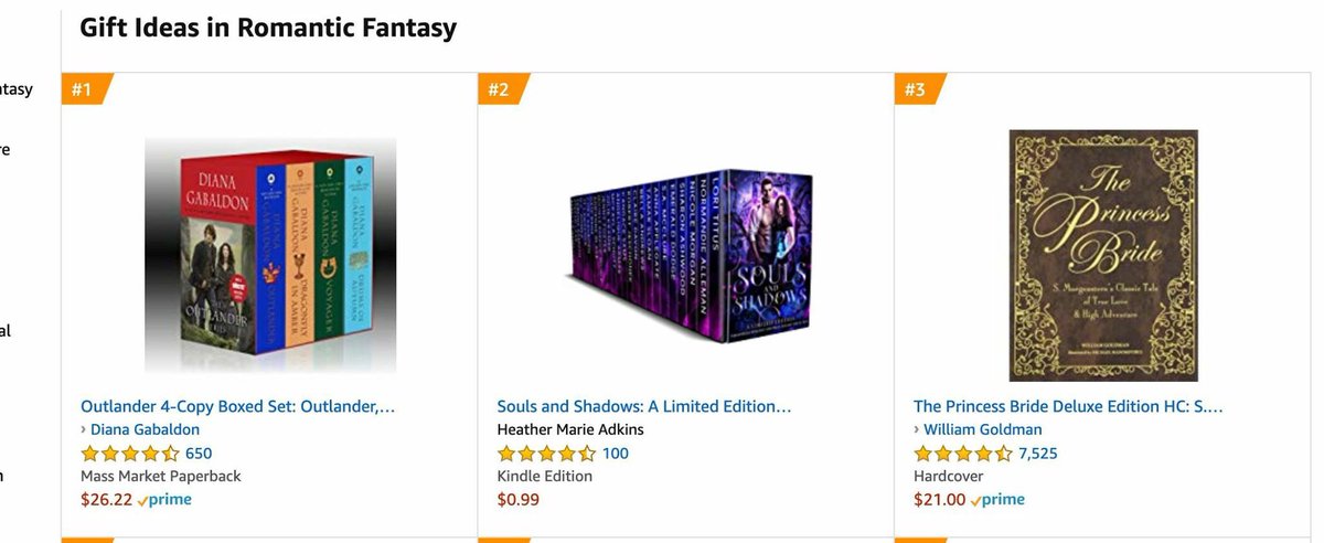 Need a good 🎁 #giftidea 🎁 at a fraction of the cost? Souls and Shadows is hanging out with Outlander and Princess Bride. Offer ends in less than 10 hours.
bit.ly/soulsandshadow…
#SoulsandShadows #Paranormal #Romance #amreading #urbanfantasy #PNR #giftideas