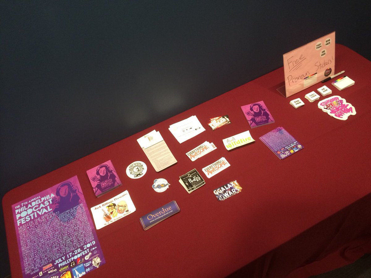 PhillyPodFest's tweet photo. Sweet @PhillyPodFest swag @LibertyMuseum!#getasticker https://t.co/vM4fzRv4Wu