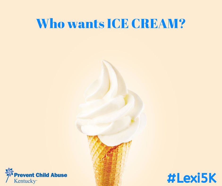 PCAKY's tweet photo. It’s national ice cream day! Who wants FREE ice cream!
Well, of course we you do! Come to the Lexi Memorial 5K on July 27th. Experience the beautiful property at RJ Corman and get free ice cream! 🍦
#Lexi5K #CommitToPrevent #NationalIceCreamDay https://t.co/gB99rrA1pH