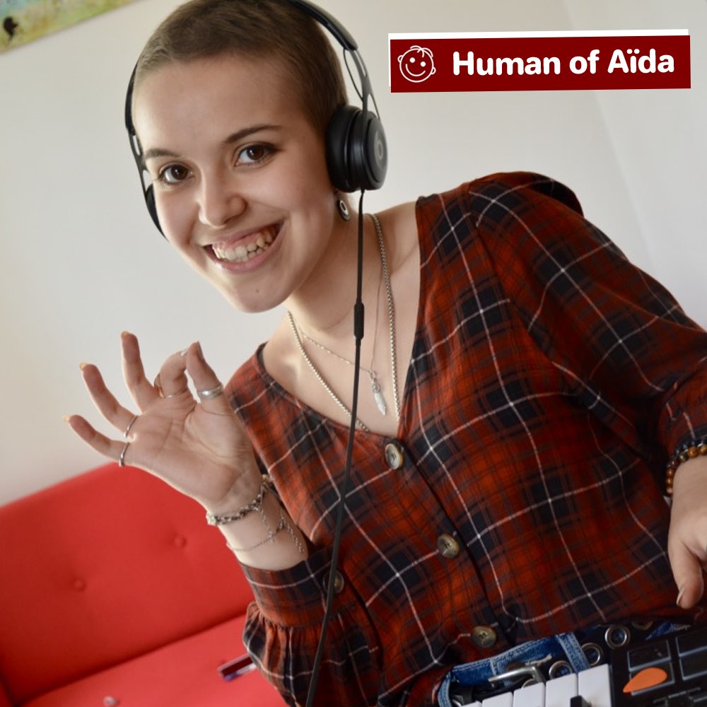 weareaida's tweet photo. 😍 Lydia a participé à Highway to Health, le week-end pour les jeunes face au cancer ! Aujourd’hui, elle a pu enregistrer en studio les chansons écrites pendant ces 4 jours. 

✅ Rdv dans une semaine pour découvrir la première œuvre musicale, « le bonheur » d’être en vie ! https://t.co/ZESkRRdZ41