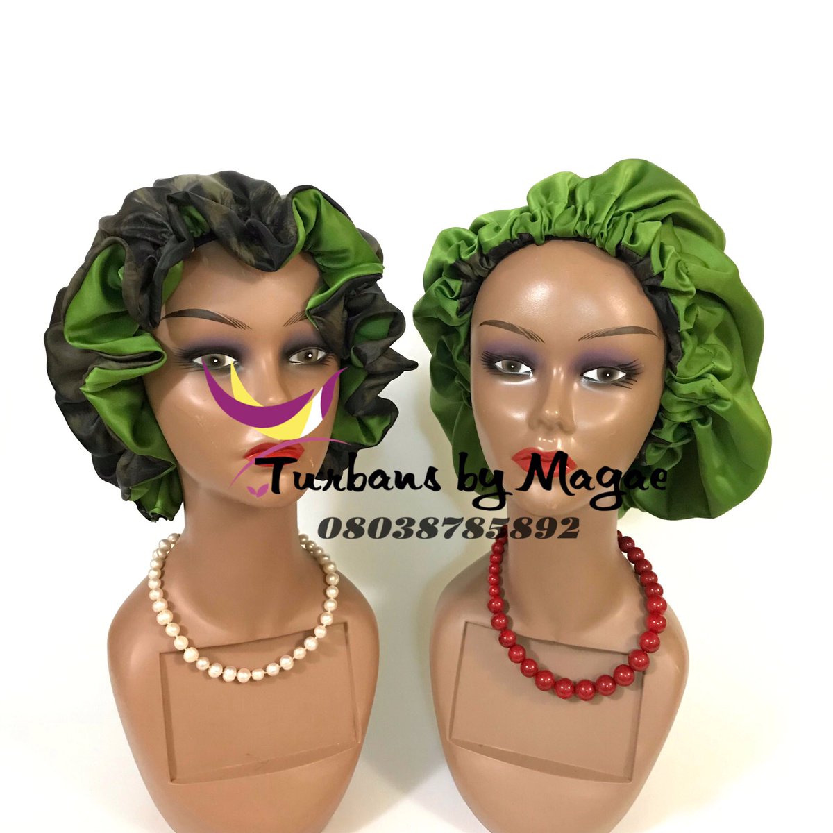 houseofmagae's tweet photo. Where are my #sleepcap lovers? Come grab these for N1500. Comes in different vibrant colours and styles. #BBNajia #satinbonnet https://t.co/ddjAsB9Tso