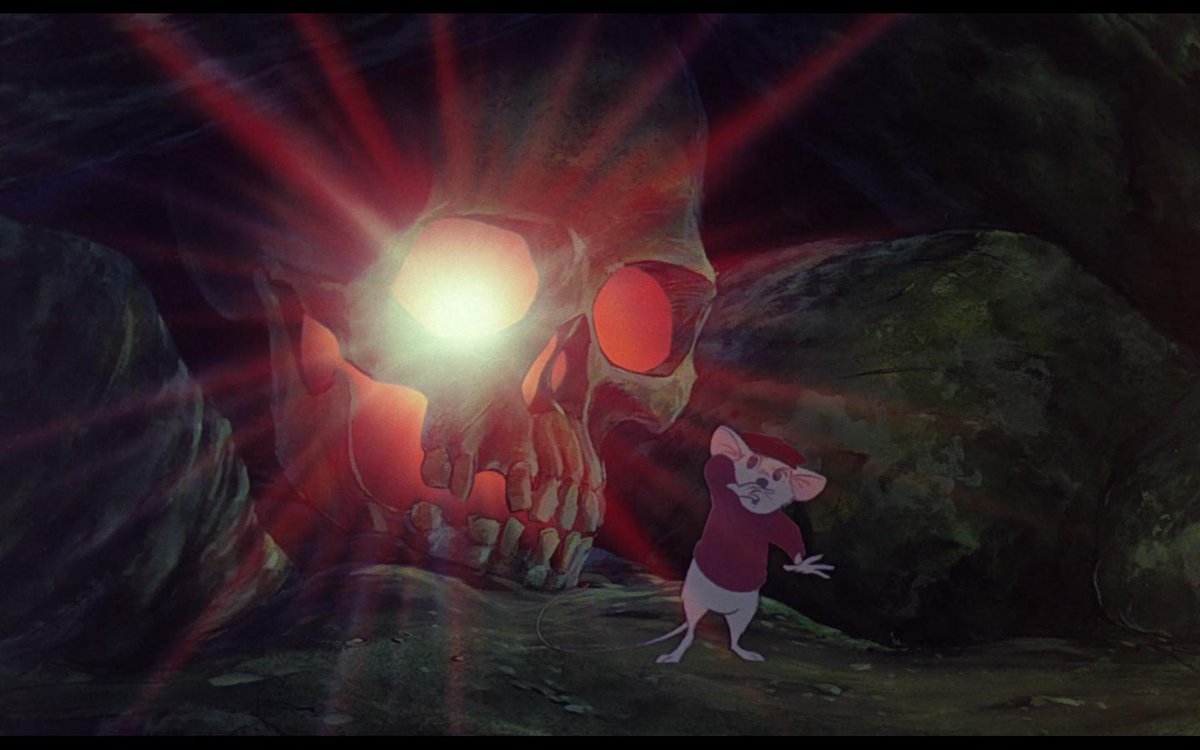 HWShakespeare's tweet photo. "Some lay in dead men's skulls, and in the holes; where eyes did once inhabit..." -Richard III #ShakespeareSunday #Shakespeare #Disney #TheRescuers #TheDevilsEye https://t.co/Dkd5XOLmJe