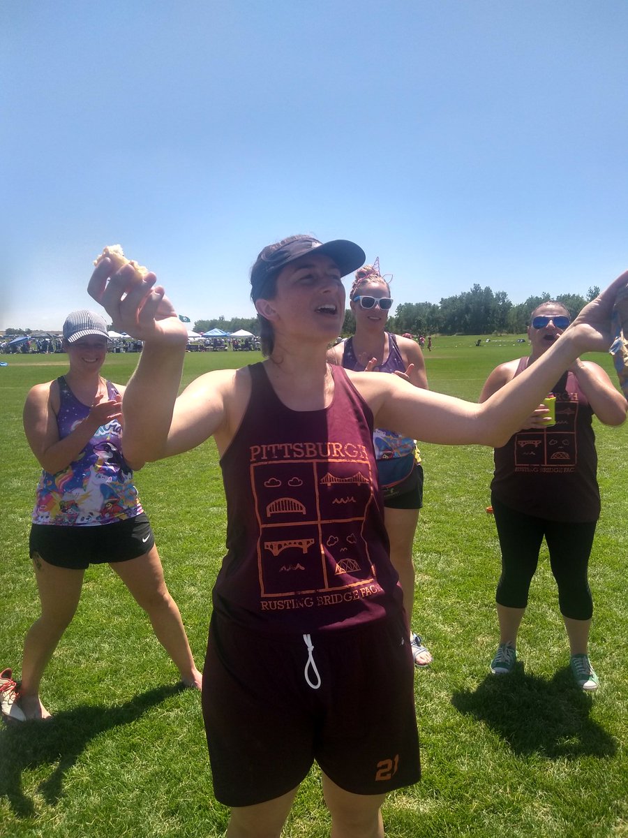 RbfUltimate's tweet photo. Sarah B, birthday girl, winner of Rustic Baguette Face! https://t.co/5EgOqGEHMZ