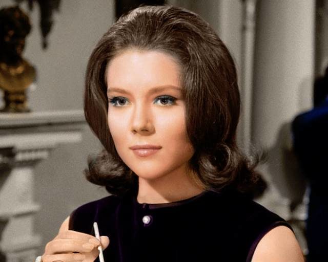 Happy Birthday ( yesterday ) to Diana Rigg who as Emma Peel was every boys fantasy in the 60\s. 