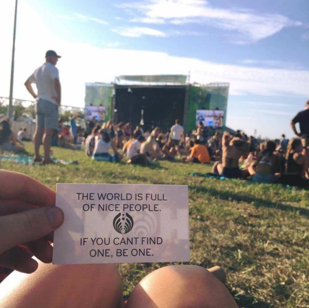 The message is simple...