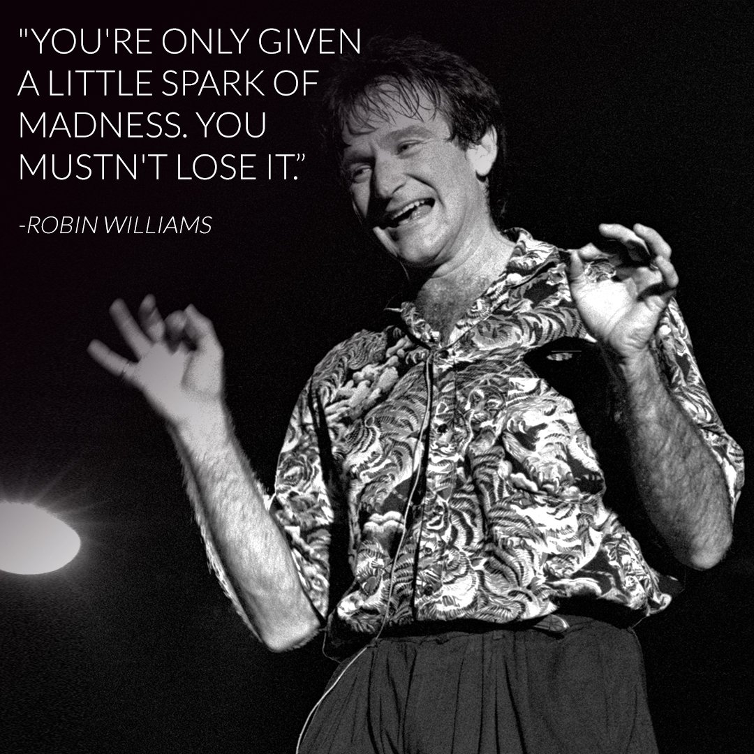 Happy birthday Robin Williams. We miss you. 