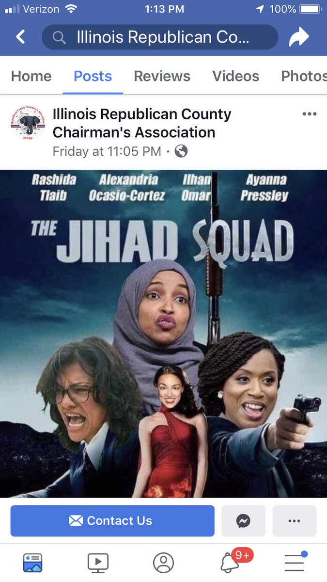 craigrwall's tweet photo. Illinois Republican County Chairman’s Association drawing criticism after this post. Cook County Democratic Party condemning it. @cookcodems @ABC7Chicago https://t.co/V4enIrCcMg