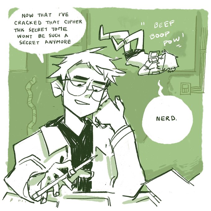 Jokes on Proxima, she's the biggest nerd of them all 