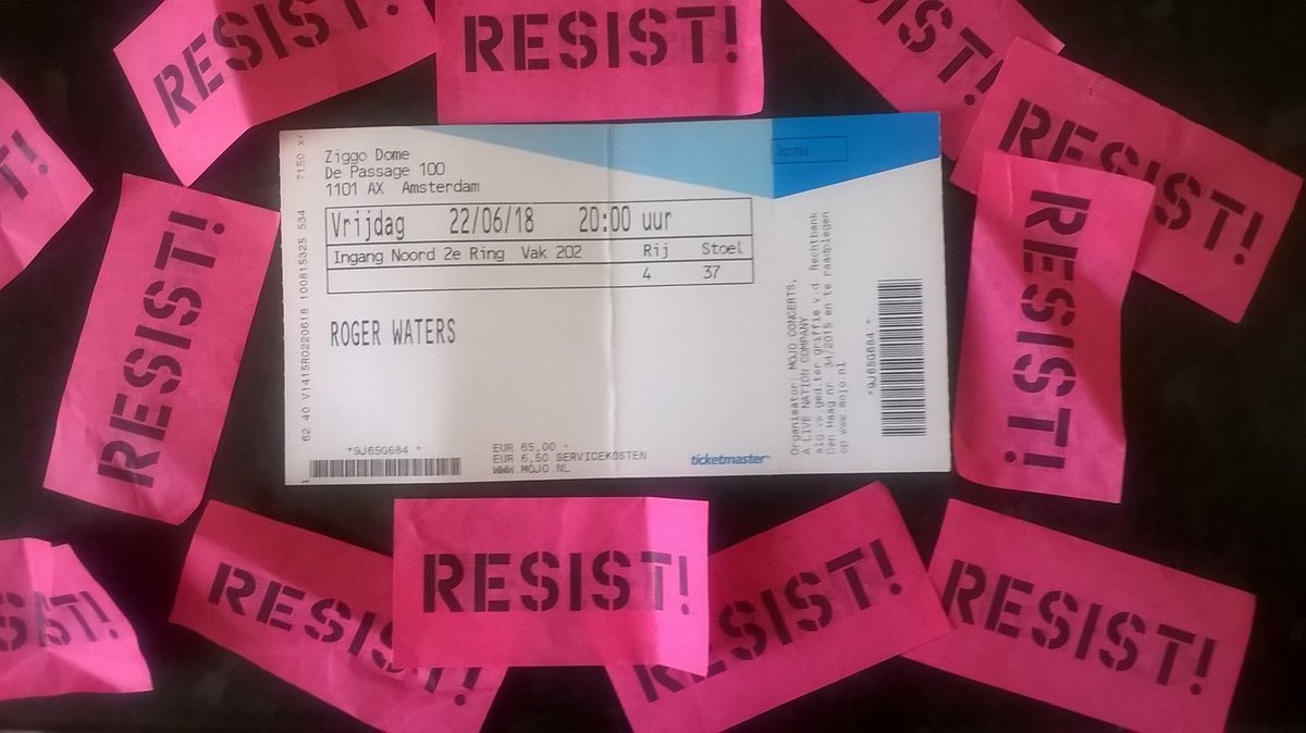 TerryNeary2's tweet photo. Can't wait to see the new Roger Waters movie    Us and Them        2nd &amp; 6th of  October filmed in Amsterdam I was there 🇳🇱 https://t.co/zQuaH7CYsg