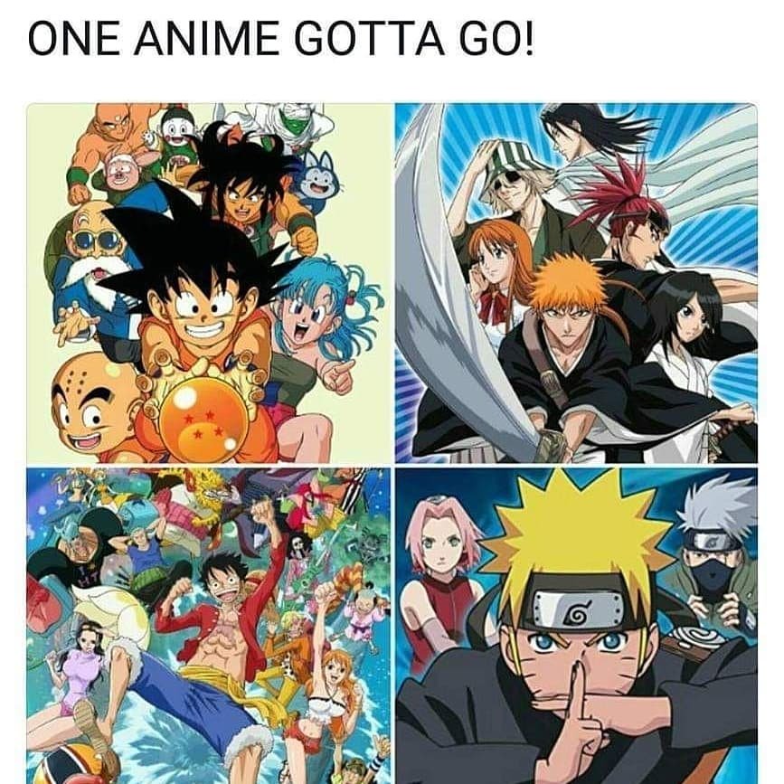 Zagseus's tweet photo. Which one has to go?

#naruto #sakura #boruto #hinata #tsunada #sasuke #anime #manga #db #dbs #dbz #ssj #ssb #goku #broly #gogeta #narutoshippuden #bleach #onepiece #onepunchman #pikachu #pokemon #ichigo #luffy #isekai https://t.co/wqU9880apL