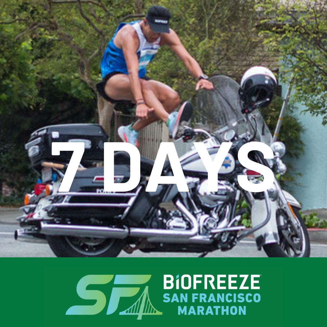 theSFmarathon's tweet image. This is it!🙌 Welcome to your 2019 Biofreeze San Francisco Marathon Race Week! Who's already downloaded our Race App?! Download here:rtrt.me/app/tsfma #BiofreezeSFM #RunThisBay