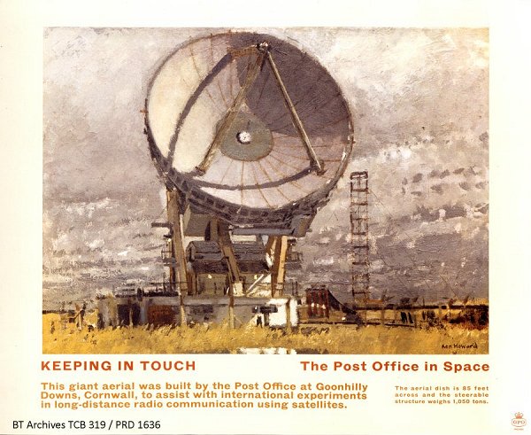 #OTD 21 July 1969 Neil Armstrong was the first person to walk on the Moon. GPO #telecoms broadcast the TV pictures from the UK to Europe from its Goonhilly Satellite Earth Station. home.bt.com/tech-gadgets/g… 1/2