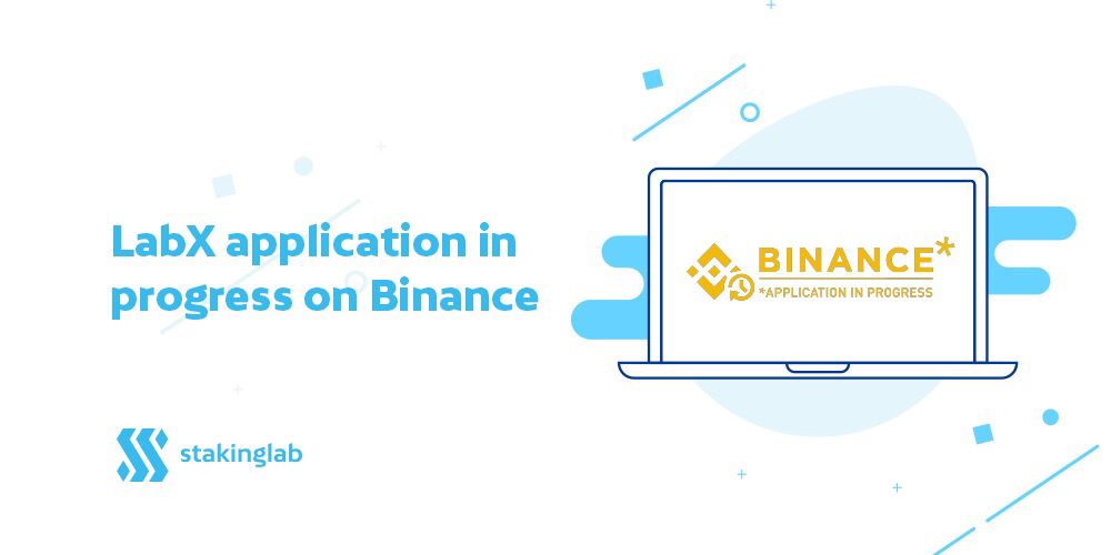 BuMa_BTC's tweet photo. We are proud to announce that: $LabX application for #Binance is now in Progress!
The Binance team is going to review the possibility to list #LabX #cryptocurrency on one of the worlds biggest #Exchange!
#cryptonews #listing #trading #betterstakingtogether #passiveincome https://t.co/GVtajUXbKd