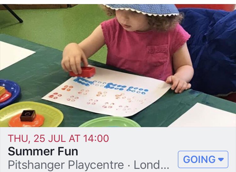 Did you know we are open during the summer holidays and have lots of events going on? facebook.com/10447437222209…. #londonkids #summer #ealing #pitshanger #hanwell #northfields #greenford