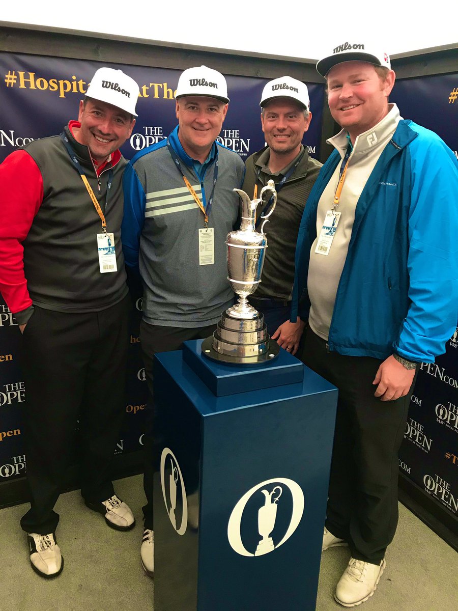CumminsLawrence's tweet photo. @ShaneLowryGolf @ShaneLowryGolf @padraig_h @Streels54 @PaulWaringGolf @GaryWoodland @RealRickyBarnes #TheOpenChampionship amazing!!! https://t.co/glehmxOqCS