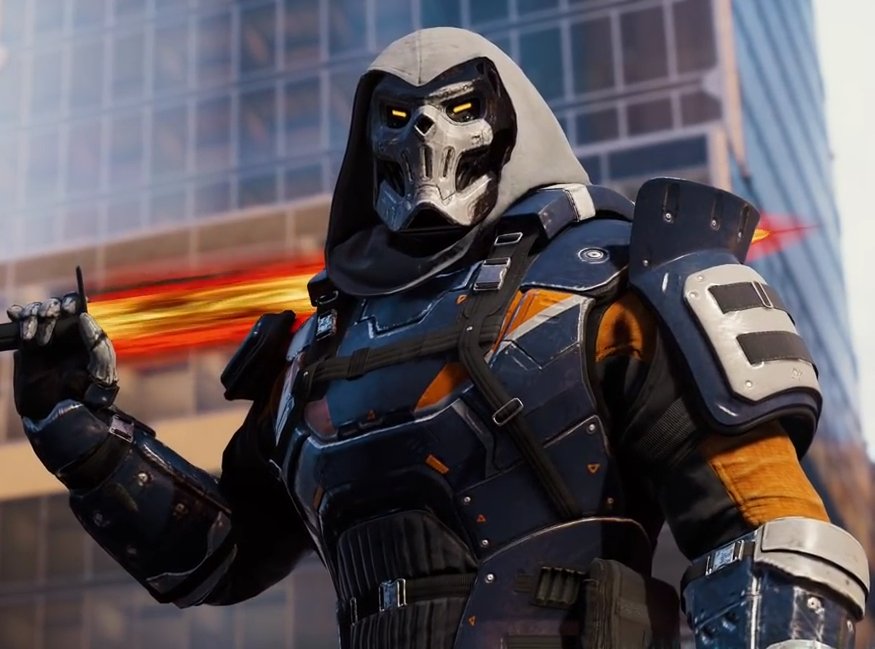 NerdFacts1's tweet photo. You can find Taskmaster watching while you do his challenges in Spider-Man PS4. -D https://t.co/zcA7n9r7KT
