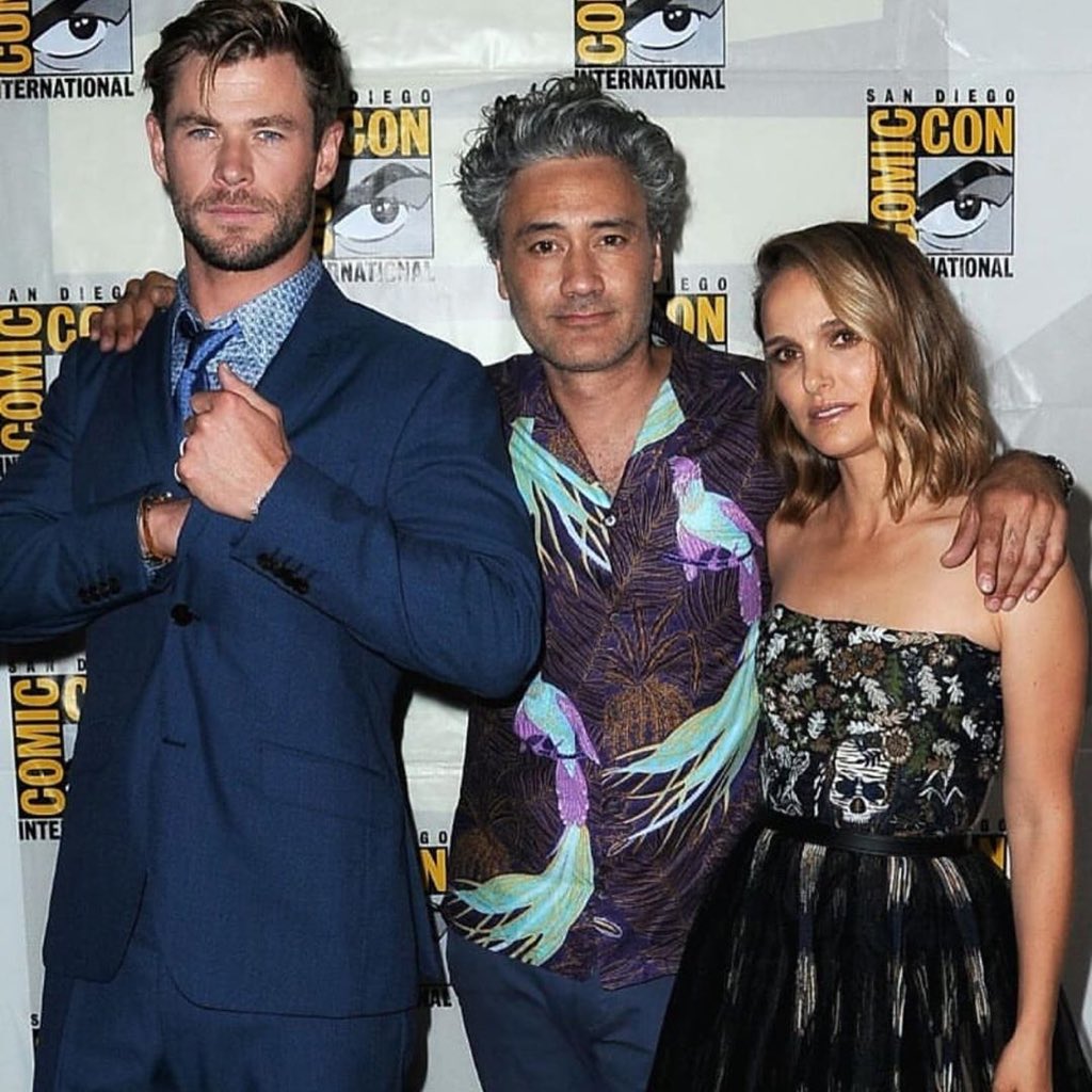 Always one of, if not the best events of the year, <a href="/Comic_Con/">Comic-Con International</a>, unrivalled enthusiasm from the folks that make all a reality, the fans!!! So excited to announce #thorloveandthunder ⚡️⚡️🙏🤙🙏🤙👍 can’t wait to get crackin on this one, gonna be one hell of a ride.