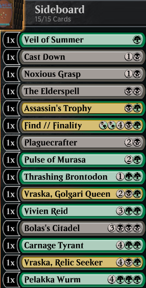 BoatBrew's tweet photo. @ArenaDecklists I didn't climb much. Tried a dozen tier decks, but this one feels really special, feels right. Just needs polishing. So close to 2-1 Temur just now with only drain triggers. The m20 reanimation spell did make the difference. Eating the B 1-drop, etc. Rogues awake https://t.co/LqjUyNk5wW