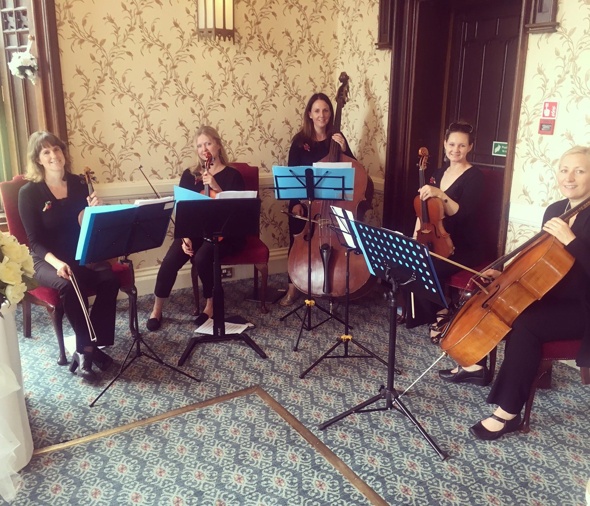 Toscana Strings (@toscanastrings) on Twitter photo Friday’s wedding at <a href="/RowtonCastle/">Rowton Castle</a> was truly beautiful. We couldn’t have played for a lovelier couple and guests, and everyone was so appreciate of our music.
Massive congratulations to Rebecca and Paul and thank you to all the staff at Rowton Castle for looking after us. Friday’s wedding at <a href="/RowtonCastle/">Rowton Castle</a> was truly beautiful. We couldn’t have played for a lovelier couple and guests, and everyone was so appreciate of our music.
Massive congratulations to Rebecca and Paul and thank you to all the staff at Rowton Castle for looking after us.