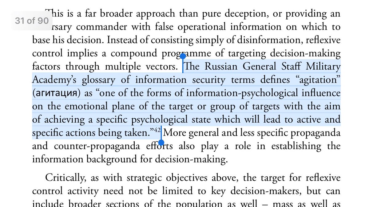 11/ AGITATION AS WARFARE: What if our decision-making is being agitated toward a specific outcome... what if.