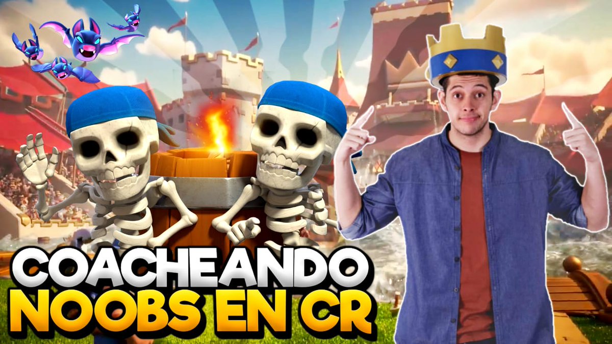 NUEVO VIDEO! 🔝🔥

Que pasa papuus el dia de hoy les traigo una nueva seriecita que tendre con unos amigos que no son del todo buenos en #CLASHROYALE así que les ayudare a subir copas lo mejor posible, ya que son unos pinches novatos 😂los amo! ❤️

Link: youtu.be/TD3-Wl8r0FQ