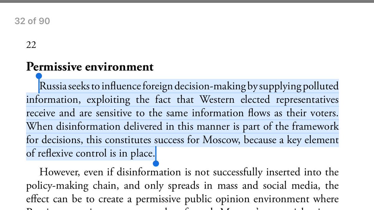 12/ POLLUTED INFORMATION: Lying is the message. Parroting falsehoods lends authority to complete and utter bullsh*t, which is a boon for the aggressor in warfighting.Everything we’ve ever stood for is at stake, and yet, MSM parrots away.