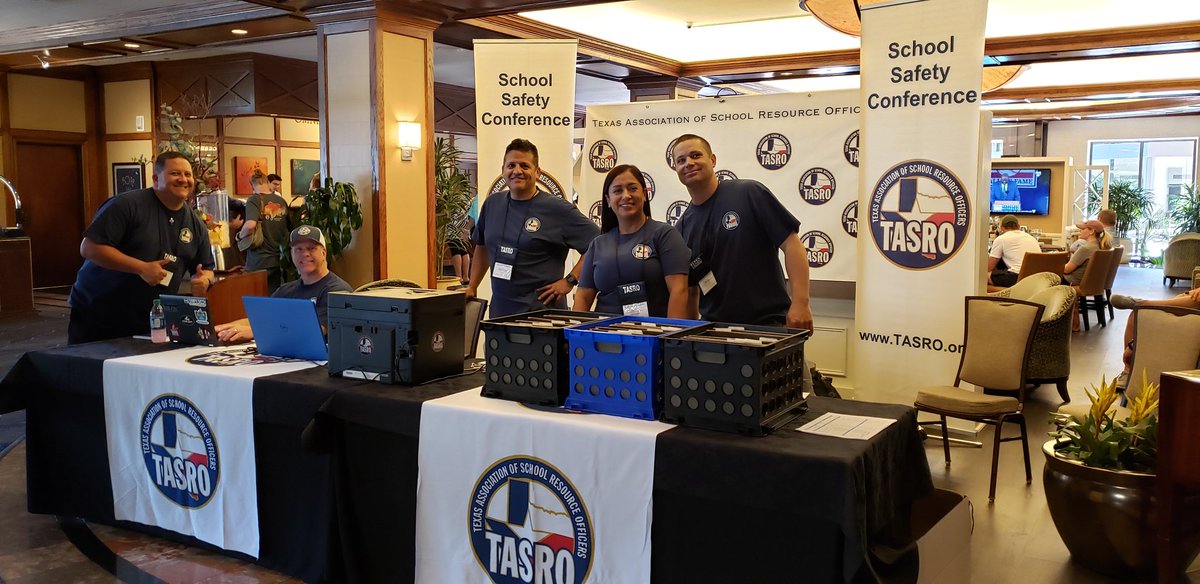 TASRO_org's tweet photo. TASRO 7th Annual School Safety Conference is open for check in!!! We can't wait to see everyone tomorrow morning!! #TASRO2019Conference https://t.co/FY2XG8DFVg