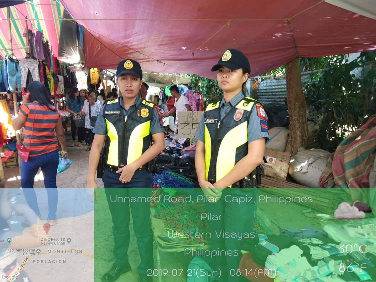 PilarPolice's tweet photo. Pilar MPS personnel under the supervision of PCPT ALFRED V DE LEON, ACOP conducted foot patrolling around Brgy Poblacion of this municipality.
07/21/2019
#PILARPulisNyoPo
#pnppatrolplan2030
#WePerformAsWeTransform
#JointheCrusadeForBetterPoliceService https://t.co/98aEYrrlGh